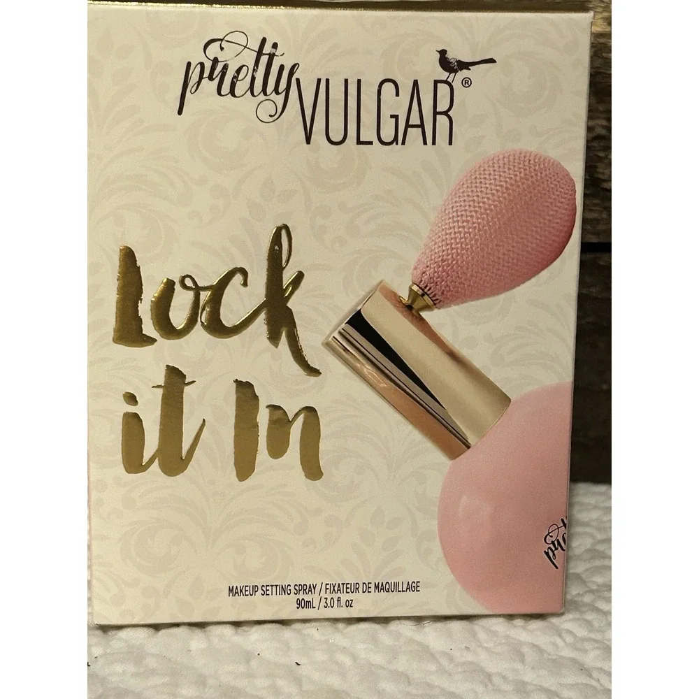 PRETTY VULGAR LOCK IT IN MAKEUP SETTING SPRAY FULL SIZE 3 FL OZ NEW